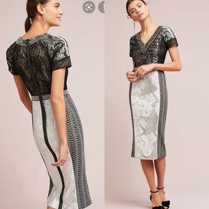 Anthropology Sophie column dress size 6